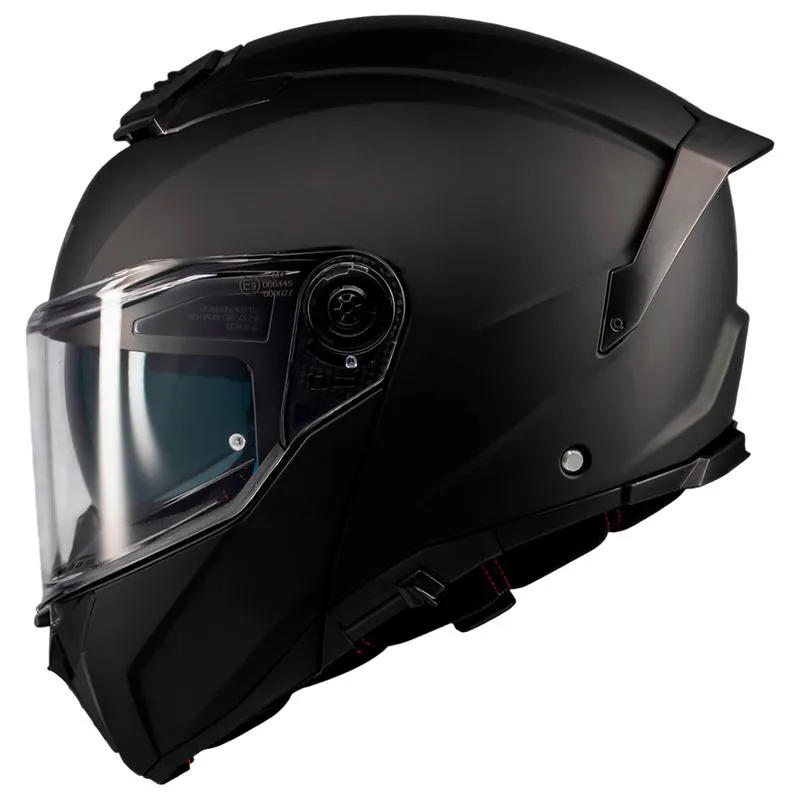 Capacete MT Atom 2 SV Pure A1 Preto Fosco 56