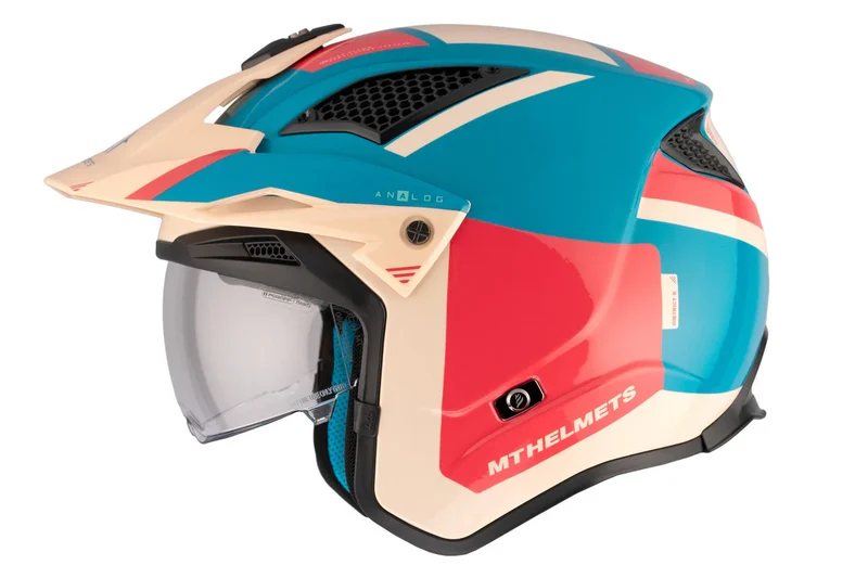 MT DISTRICT SV S D7 CAPACETES INTEGRAL DE MOTO BRILHO XL / BRILLO BLUE