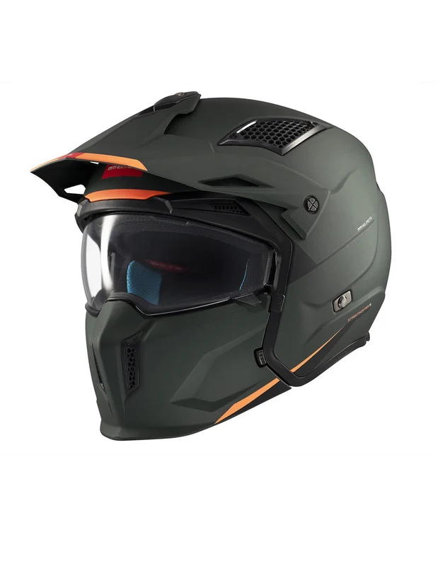 MT STREETFIGHTER S SV A6 CAPACETES INTEGRAL DE MOTO M / MATE MATT BLACK