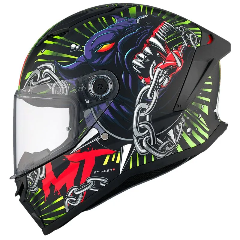 Capacete MT Stinger 2 Akin A3 Fosco 62