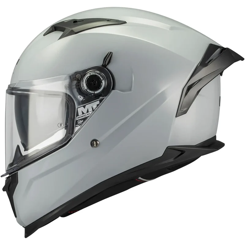 Casco MT Braker SV Pure A12 - Gris Brillo S