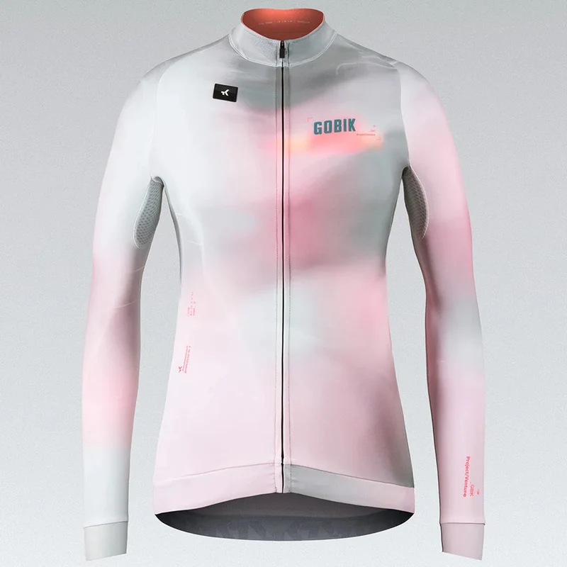 Maglia donna maniche lunghe Gobik Hyder Cortex - Grigio M / Grigio