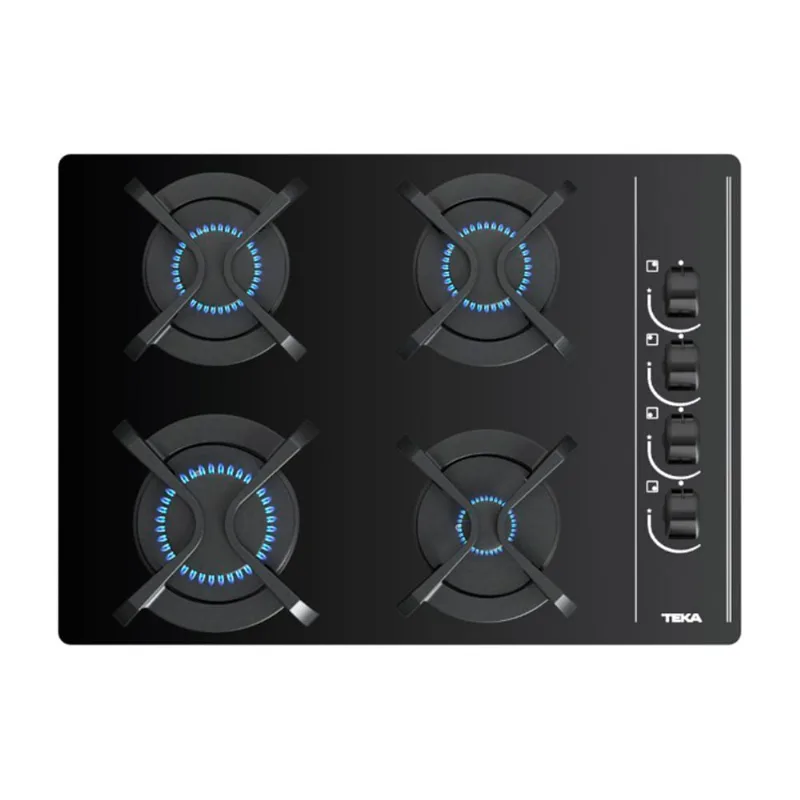 Encimera cristal a gas Teka Gbc 64003 4q