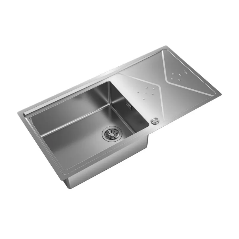 Lavadero de Acero Inoxidable Teka Brooklyn 60 1 Poza + Escurridor