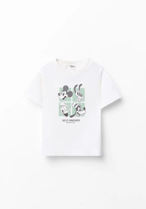 Mickey Mouse T-Shirt - White White / 36m