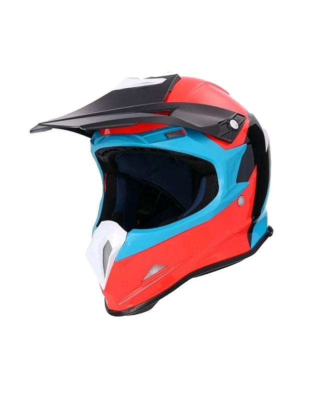 SHIRO OFF ROAD CAPACETE DE MOTO TSUNAMI MX-307 ROCK ARTIC L / ARTIC