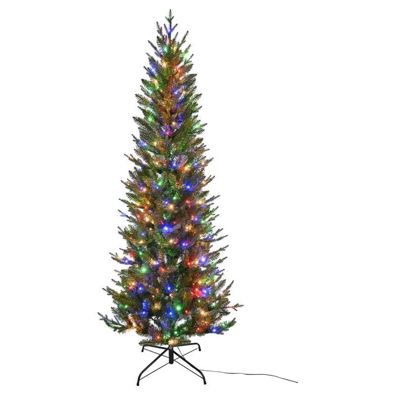 Celebrações Da Árvore De Natal De 2,1 M Slim Led 350 Lights Fraser Fir