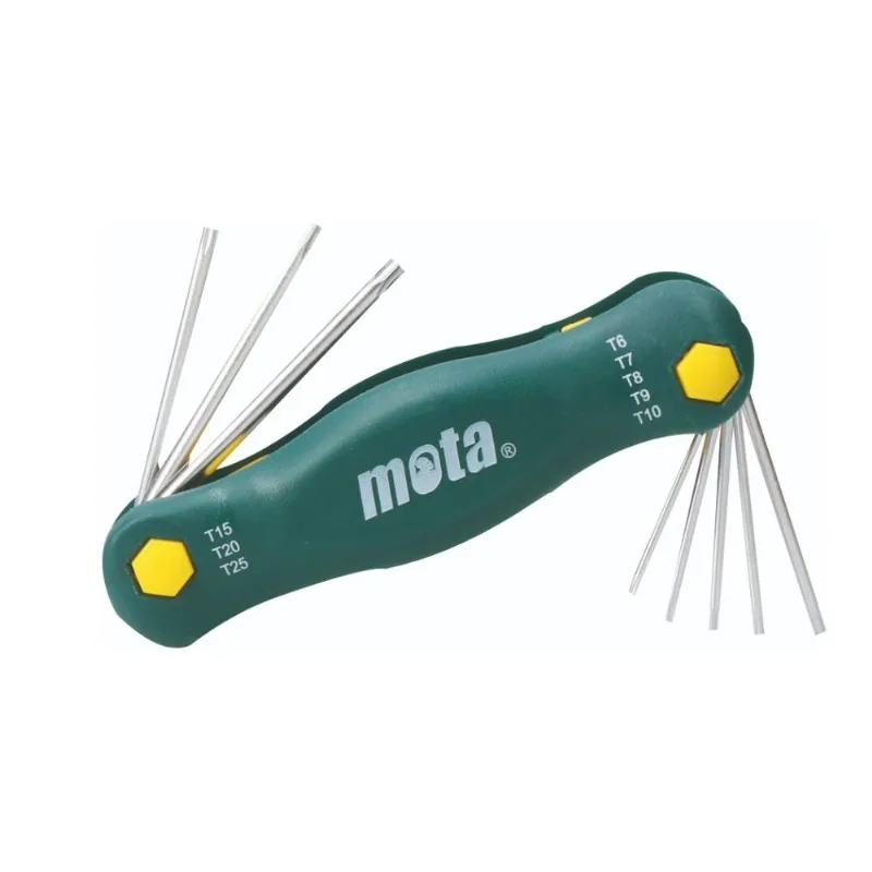 Juego llaves torx compacto Mota