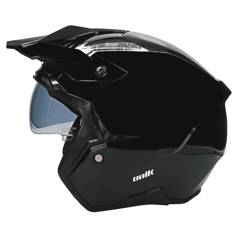 Casco Unik Link DV Solid - Negro Brillo XXL