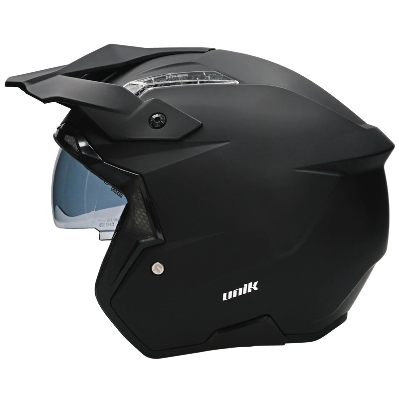 Casco Unik Link DV Solid - Negro Mate S
