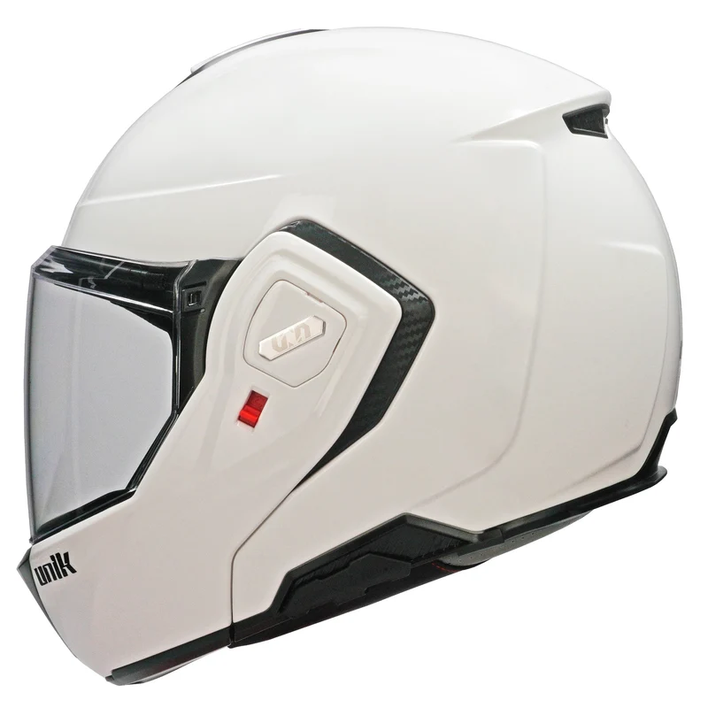 Casco Unik Spectrum DV Solid - Blanco Brillo L