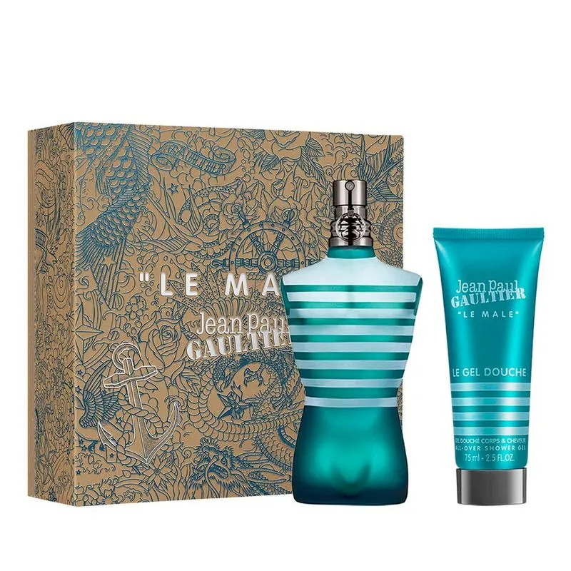Coffret Jean Paul Gaultier Le Male Kit - Perfume Masculino EDT + Gel de Banho Kit