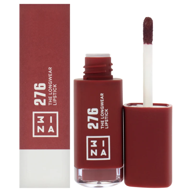 3INA The Longwear Lipstick - 276 Sienna Red by 3INA for Women - 0.20 oz Lipstick 0.2 oz
