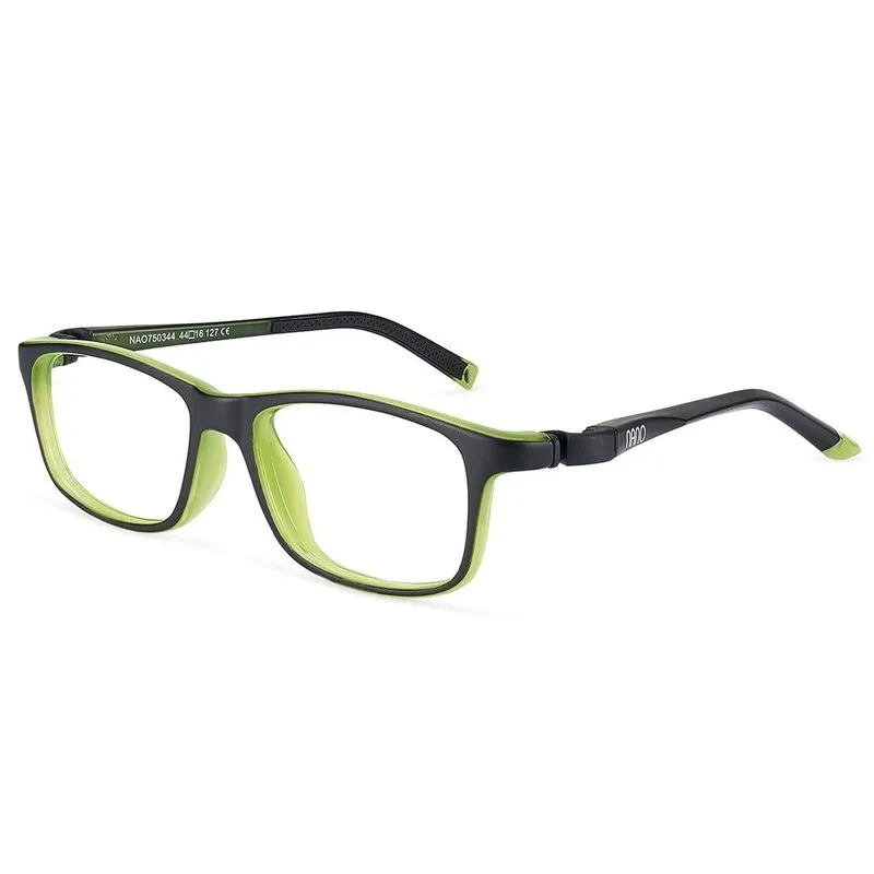 ARMAÇÃO OCULOS GRAU INFANTIL NANO VISTA REPLAY NAO700444 6 A 8 ANOS - Preto