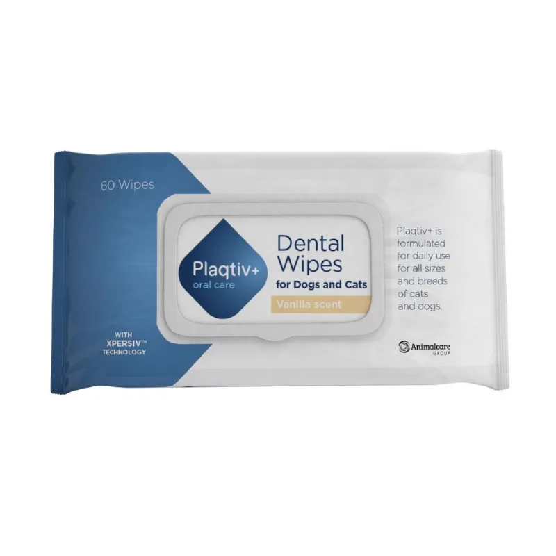 Plaqtiv+ salviette dentali 60 pz