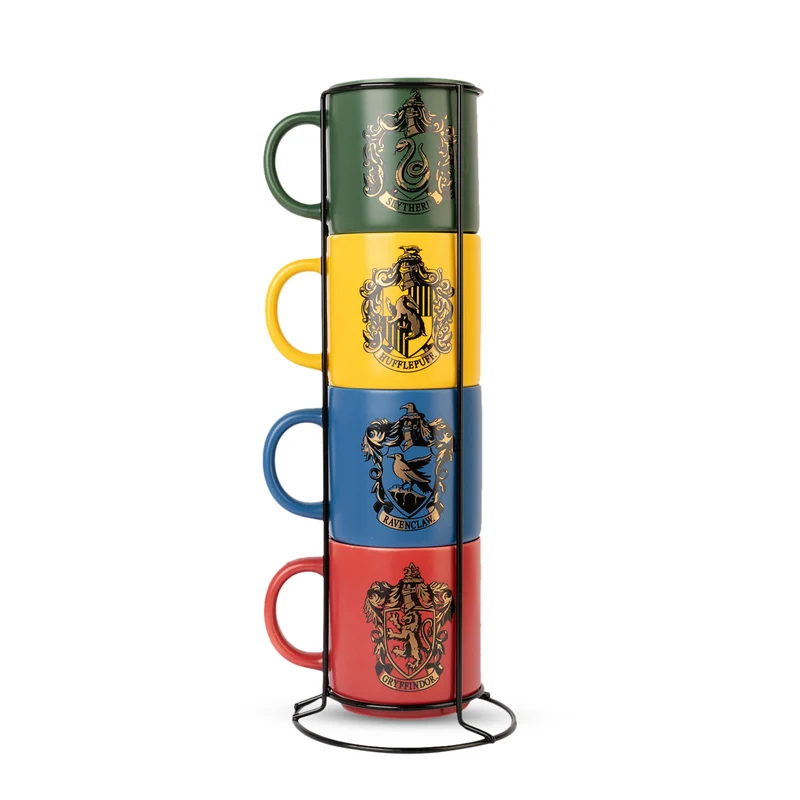 Harry Potter - Häuser Wappen Tassen 4er Set