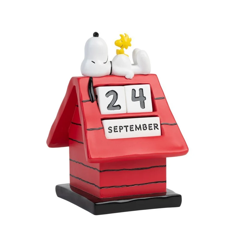 PEANUTS スヌーピー - SNOOPY DOGHOUSE / 3Dパーペチュアルカレンダー / 永久カレンダー / カレンダー・ダイアリー
