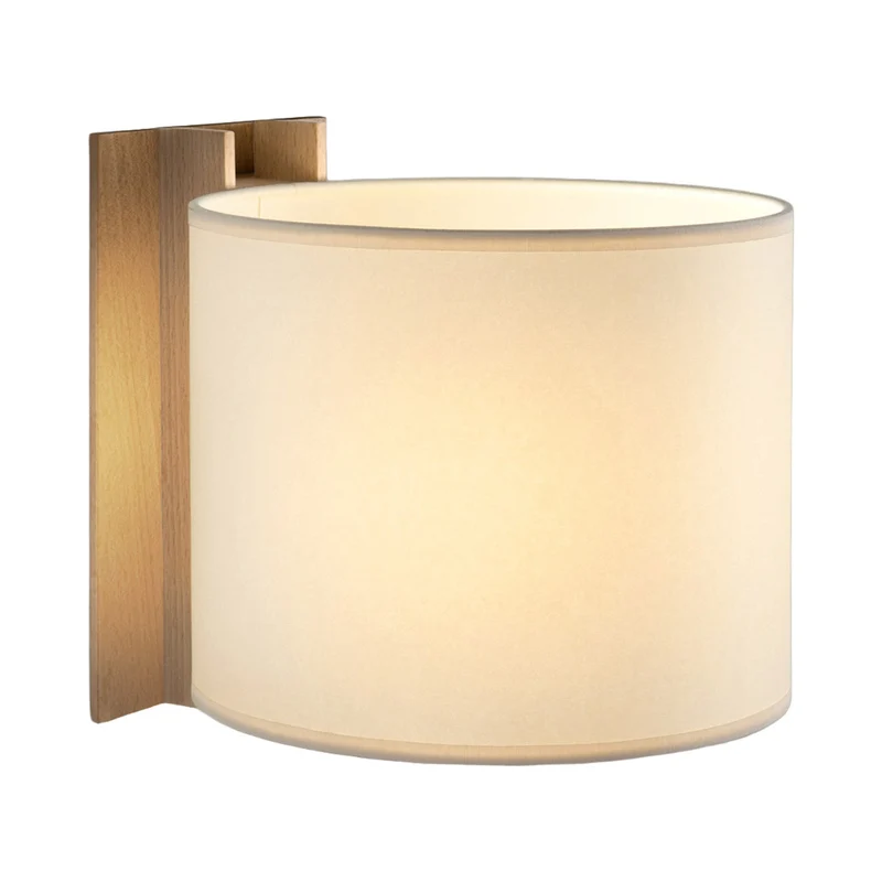 TMM Corto Wall Light Beech / Beige / Direct Wire