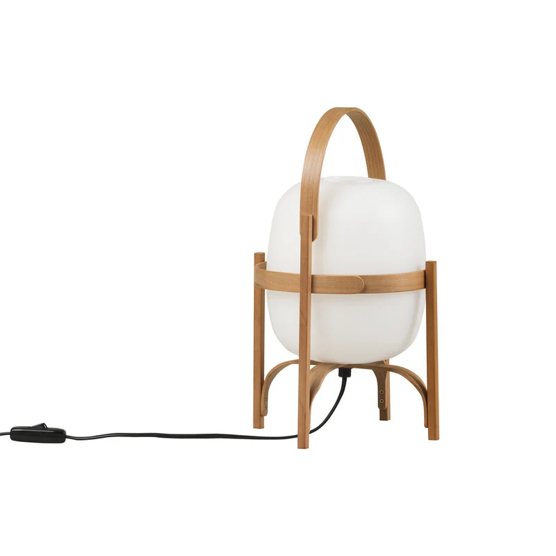 Cestita Table Lamp White Opal Polyethylene