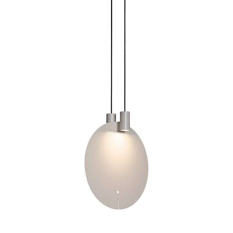 Bijou LED Pendant Light Glossy Creme White / Large