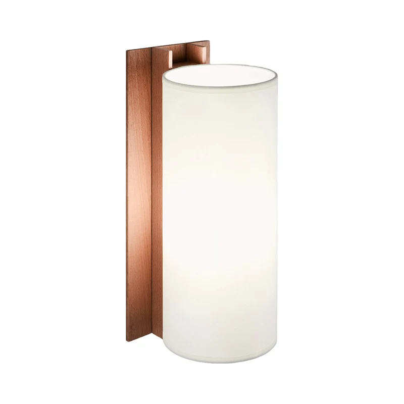 TMM Largo Wall Light Walnut / White