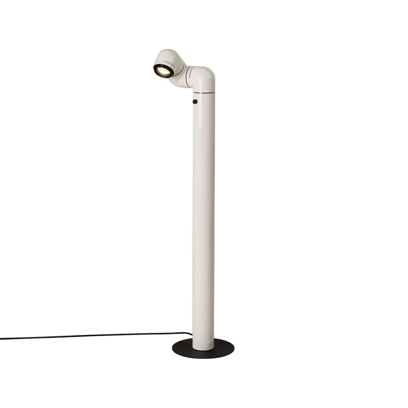 Tatu Alta LED Floor Lamp White Grey
