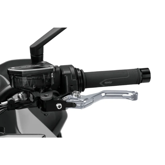 Maneta Puig corta izquierda 4.0 universal sin adaptador Titanio / Plateado