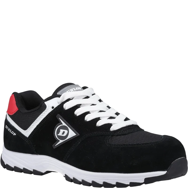 Dunlop Arrow Safety Shoes Black/Red/White / 10