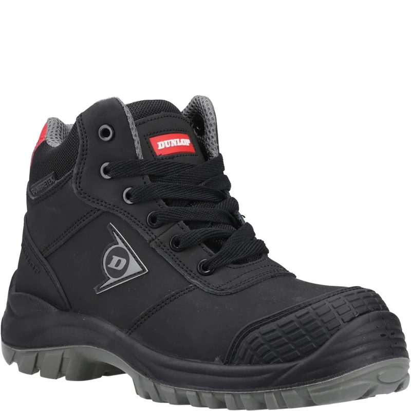 Dunlop First One Adv Titan Safety Shoes Black/Red / 11