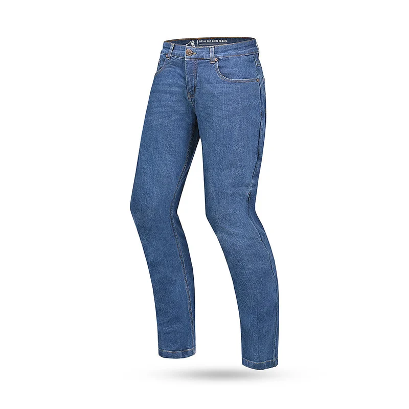 BELA RIO JEANS DE MOTO 34L AZUL 46 / Azul Denim