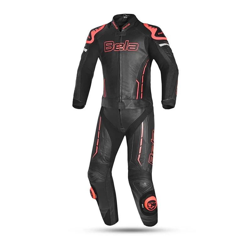 BELA ROCKET KANGAROO MIX 2 PC Fatos De Moto Preto Antracite Vermelho 60 / PRETO VERMELHO ANTRACITA