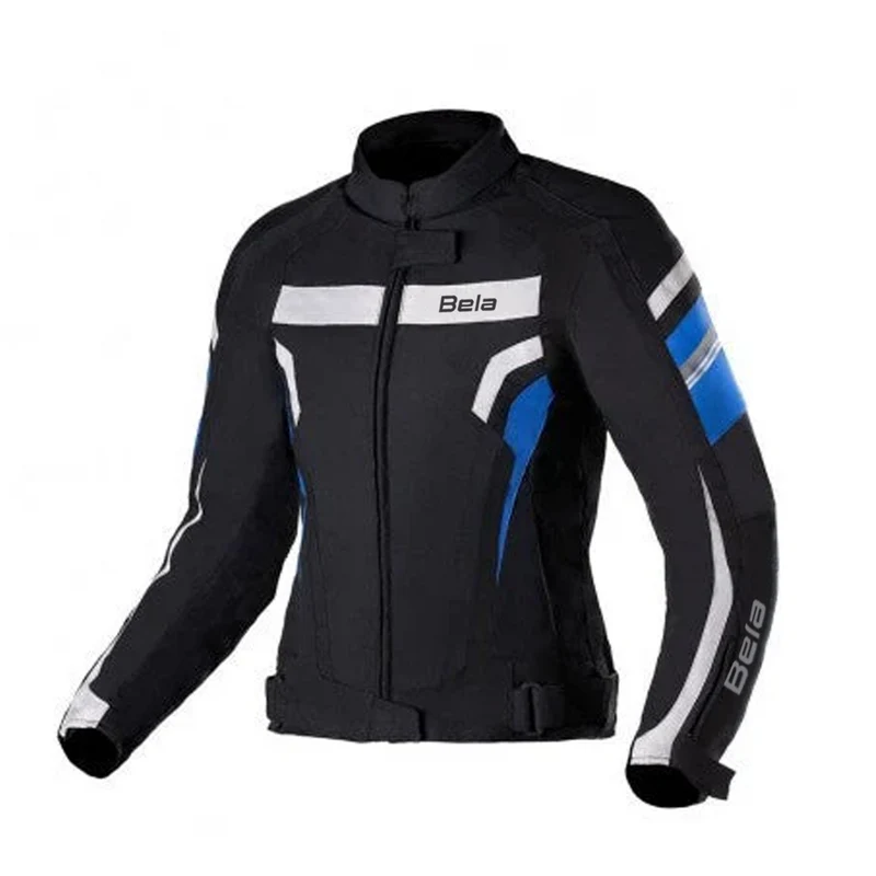 BELA REBEL RIDER CASACOS TEXTIL DE MOTO SENHORA PRETO AZUL 2XL / PRETO AZUL