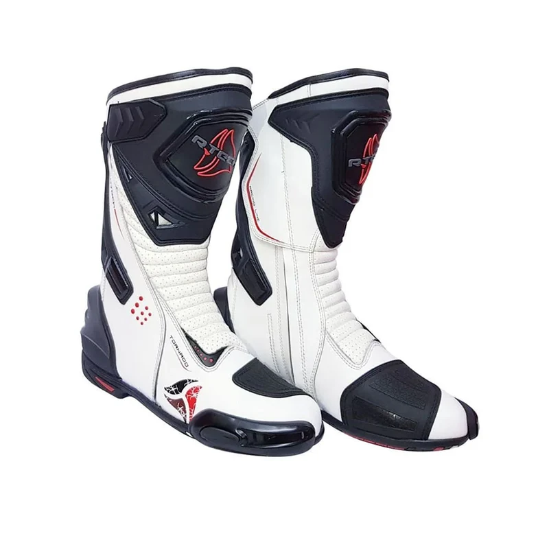 R-TECH TORNADO WP Botas De Couro Branco 38 / Blanco
