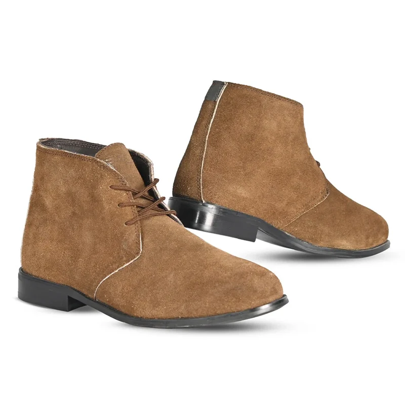 BELA KENT BOTAS DE MOTO COURO MARROM C 45 / MARROM C