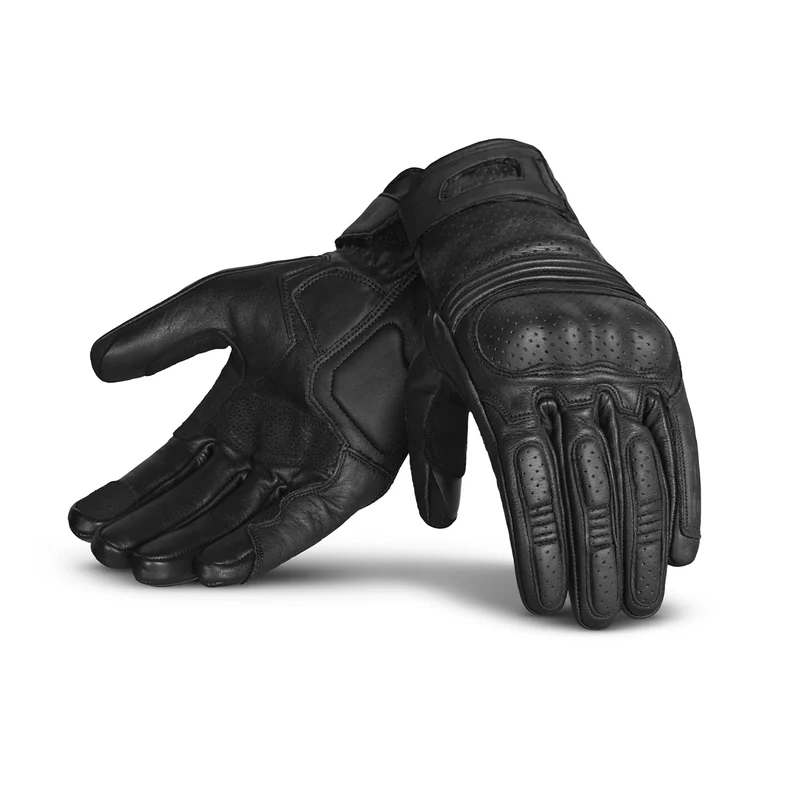 BELA RUSH LUVAS DE MOTO SENHORA COURO PRETO 2XL / PRETO