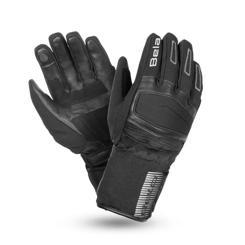 BELA BOXXER WP LUVAS DE MOTO TEXTIL PRETO XS / PRETO