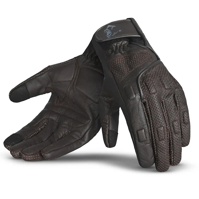 BELA APOLO LUVAS DE MOTO COURO MARRÓM 3XL / MARROM