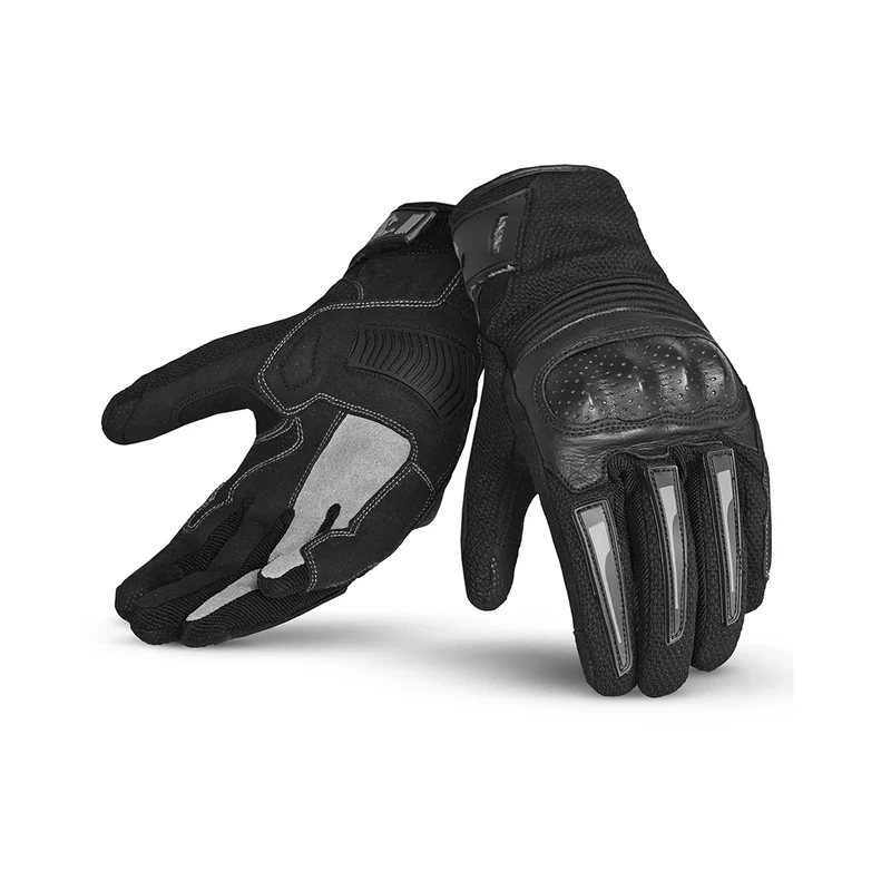 BELA DRIFT LUVAS DE MOTO TEXTIL PRETO CINZA M / PRETO CINZA