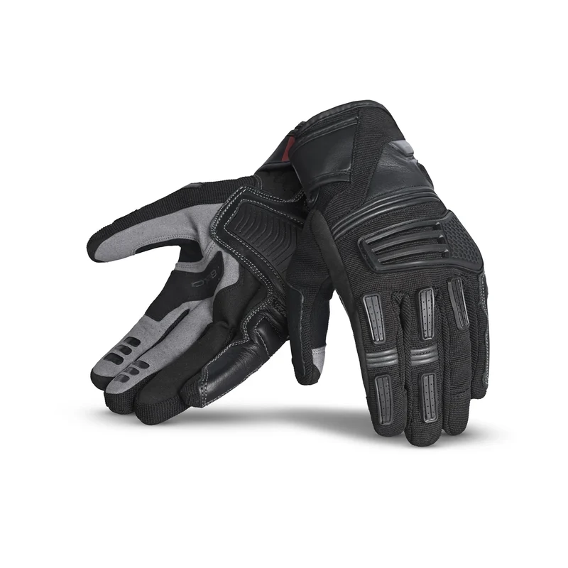 BELA ARIZON LUVAS DE MOTO HOMEM TEXTIL PRETO CINZA M / PRETO CINZA