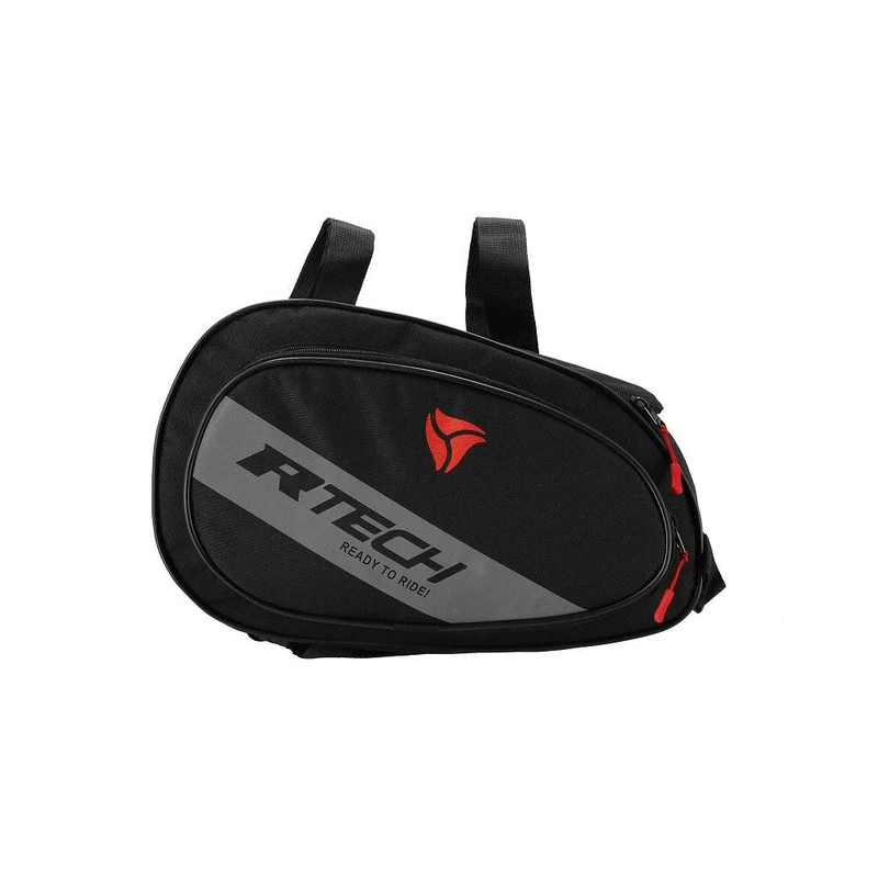 R-TECH FLIGHT Moto Couro Textil Mochila S / Negro