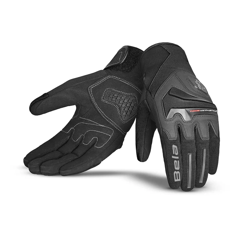 BELA STAR LUVAS DE MOTO HOMEM TEXTIL PRETO 4XL / Negro