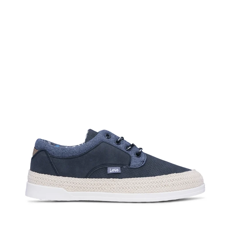 Sapato Casual Homem Pele Sintética Azul Marinho 44