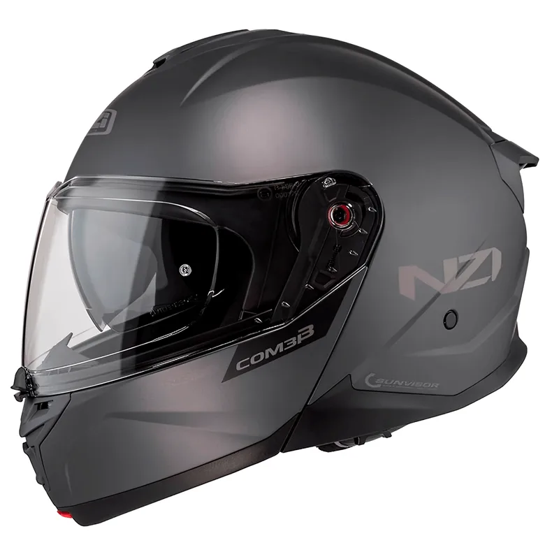 Capacete NZI Combi 3 Duo Anthracite Fosco 60
