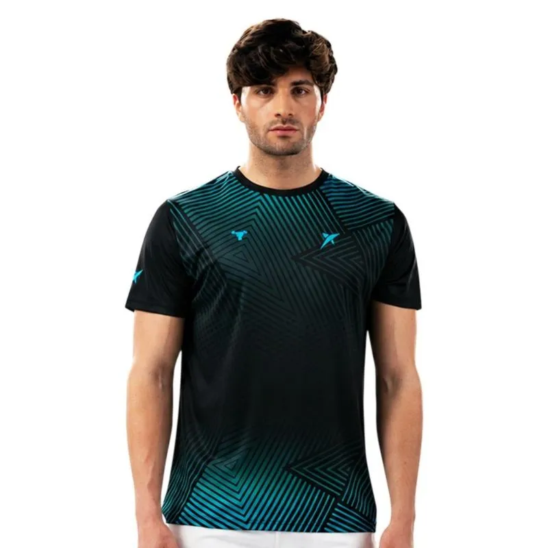 Camiseta Drop Shot Abian Campa Preta M