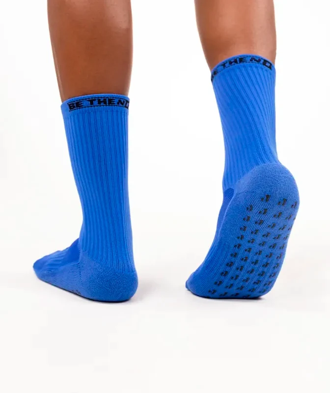 Meia Antiderrapante Grip Socks N1 Azul / 33–36