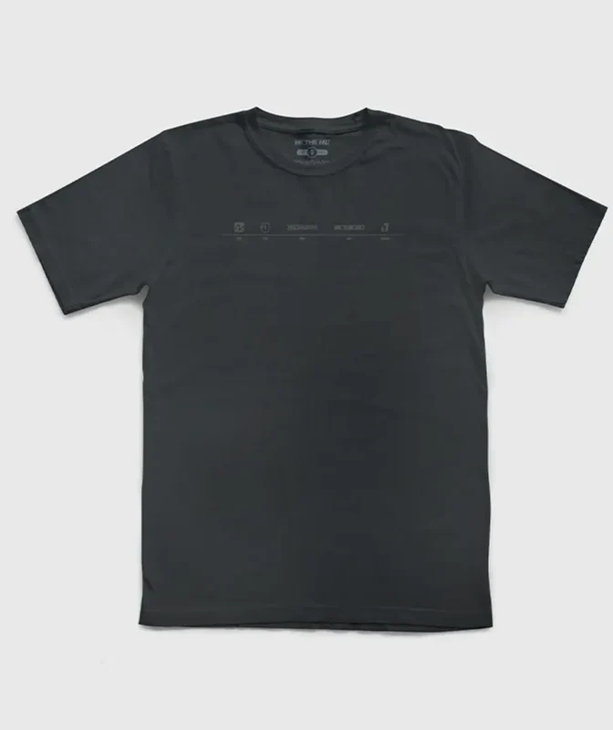 Camiseta N1 Timeline Preta Estonada Estonada / G