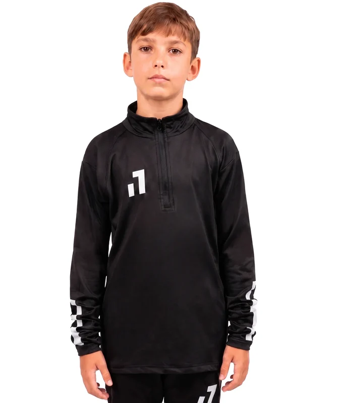 Camisa Performance Training N1 DryPulse Infantil Preto / 10