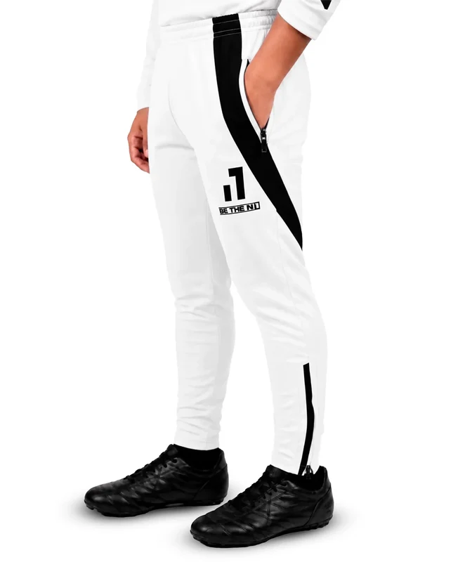 Calça Performance Training N1 DryPulse Infantil Branco / 14