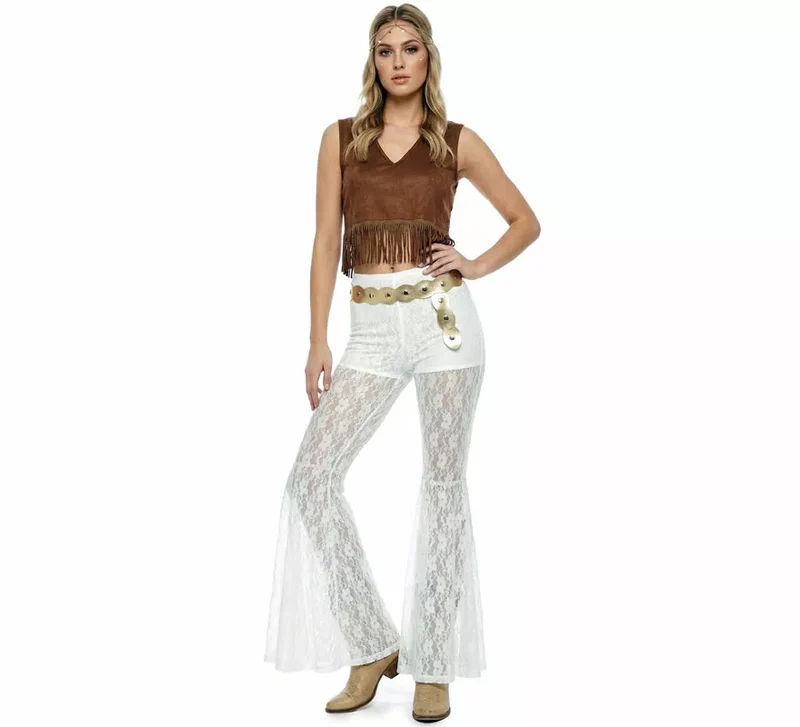 Disfraz de Hippie de Festival para mujer XL