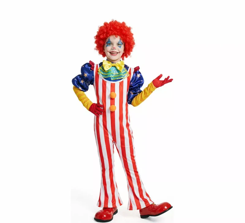 Disfraz de Payaso Americano para niños 3-4A